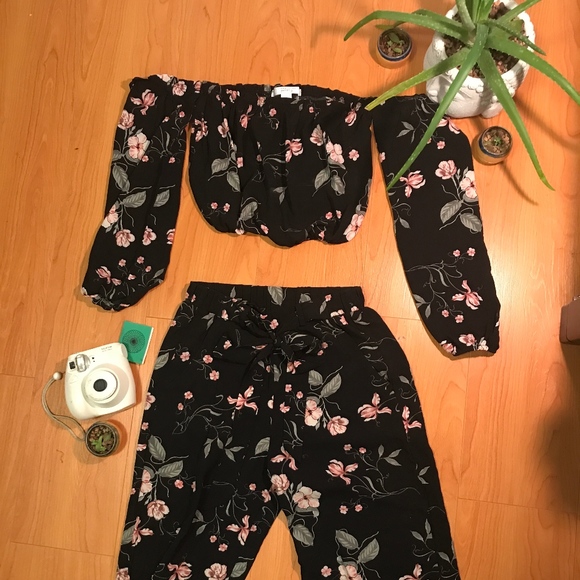 Floral Boho 2-Piece Set - Picture 1 of 5